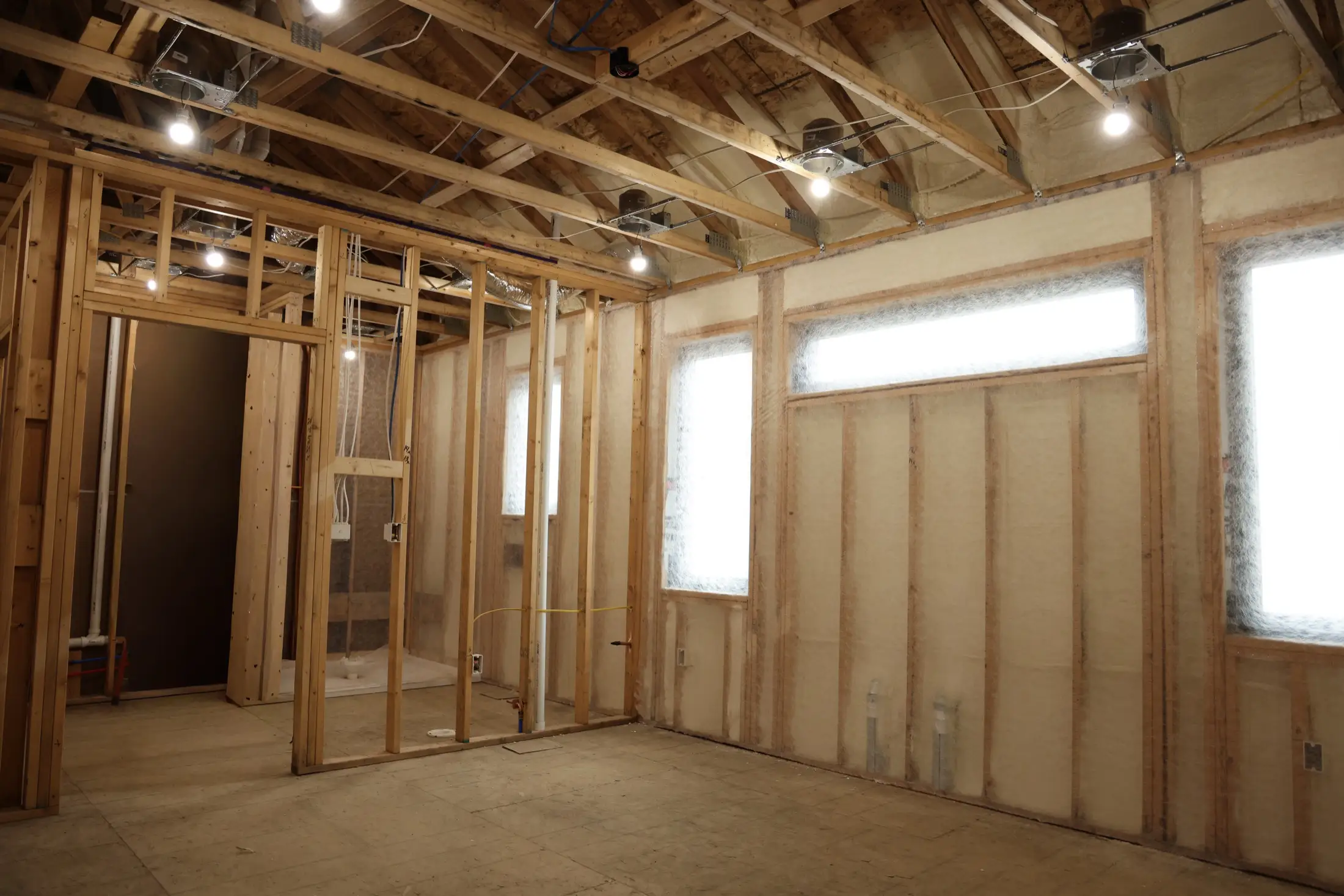 Spray foam installation near Bend, Oregon